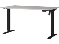 Elektrisch ihv bureau,HxBxD 710-1190x1400x800mm,blad decor kasjmier