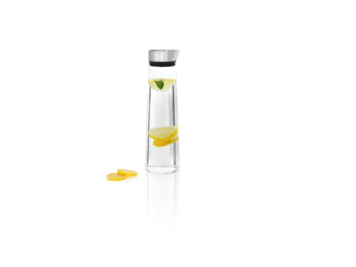 karaf 1 5l glas deksel RVS