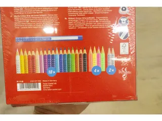 kleurpotlood Faber-Castell Grip promotieset 18 + 4 + 2 - 4