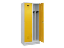 locker voor scheiding van kleding,HxBxD 1950x800x500mm,2vak