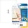 HERMA 8964 Transparante Inkjet folie-etiketten A4 210x297mm 10 stuks