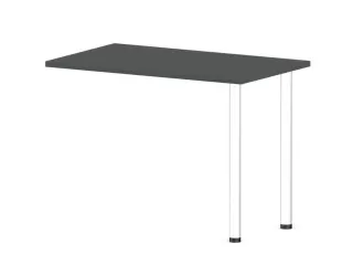 aanbouwtafel,i.h.v.,HxBxD 720-840x1000x600mm,MS-donkergrijs - 1