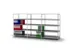 rayonnage pour classeurs,rayonnage suivant,HxlxP 1500x1000x600mm