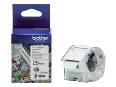 Labeletiket Brother CZ-1004 25mmX5m kleur opdruk