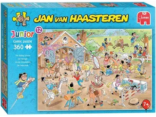 Puzzel Jan van Haasteren Junior 12 The Riding School 360 stukjes - 1