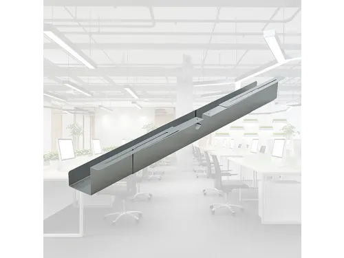 Kabelgoot BRASQ verstelbaar 75-150cm CT100 zilver