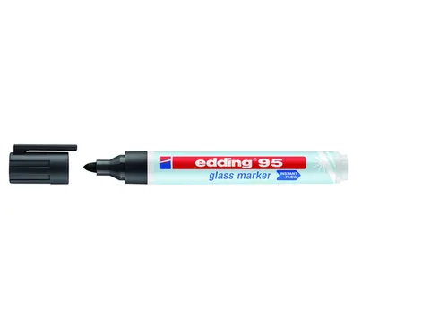 Viltstift edding 95 glasbord zwart