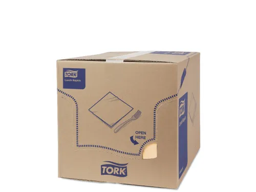 Tork 477426 Lunchservet Advanced Zand 33x33cm 1/8 vouw