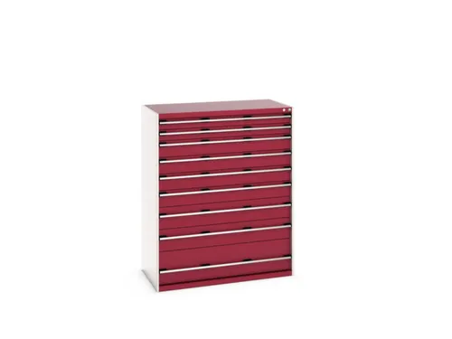 ladekast,HxBxD 1600x1300x750mm,9lade(n),lade voor zware lasten