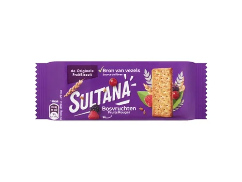 Fruitbiscuit Sultana bosvruchten 3 pack