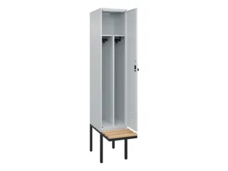 locker voor scheiding van kleding,HxBxD 2120x400x815mm,1vak - 2