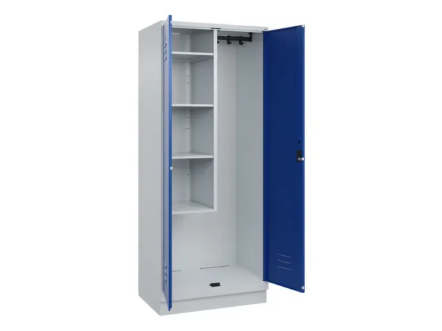 schoonmaakkast,HxBxD 1950x800x500mm,links 4vakken