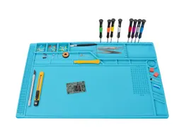 Reparatie-/Montagemat Van Hittebestendig Siliconen Met Vakjes - 550 x