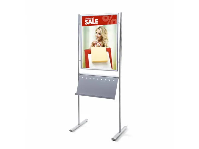 Infobord Design Standaard 25 mm Rechte Hoeken A1