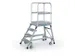 Escalier Mobile Aluminium Estrade Hxlxp 960x600x800 mm 4marches En Ca
