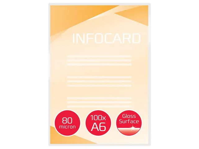 Lamineerhoes Gbc A6 80 micron glanzend