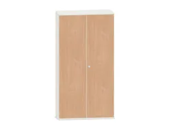 kantoorkast,HxBxD 1920x1000x430mm,decor romp wit,decor front beuken