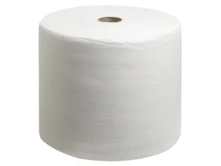 Poetsrol WypAll L40 PowerClean 1-laags 31,5cmx232m 750vel wit 7452 - 3