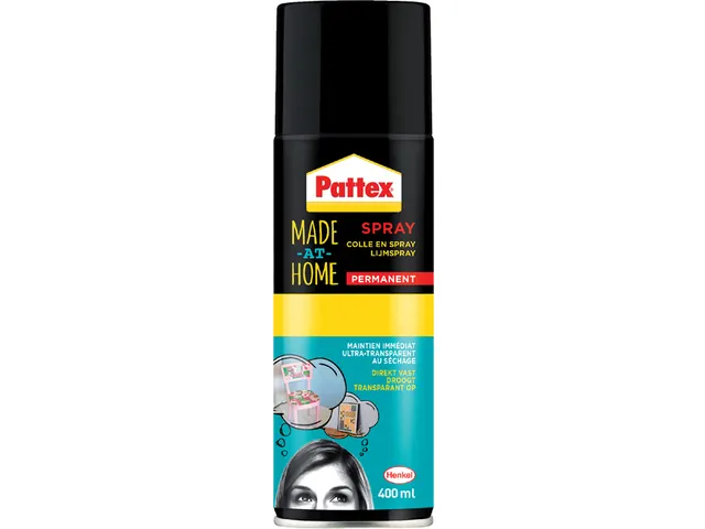 Lijmspray Pattex hobby spuitbus permanent 400ml