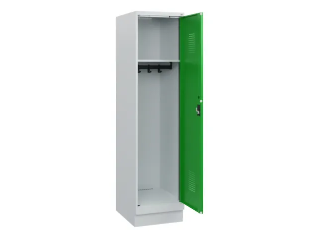 schoollocker,HxBxD 1630x400x500mm,1vak,vak B 400mm,cil.-slot,sokkel