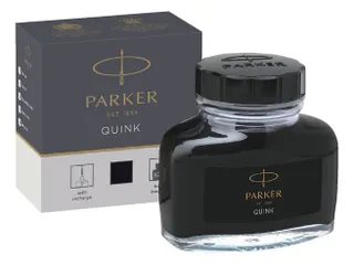 Vulpeninkt Parker Quink permanent 57ml zwart - 1