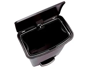 Slim Jim Step On container Front Step kunststof 90 liter Zwart - 5
