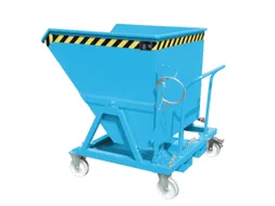 Kiepbak voor spaanders,HxLxB 1275x1345x1200mm,0,7m³,draagverm. 1000kg