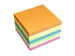Notitieblok 75x75mm assorti Brilliant blok a 450 vel