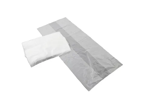 Afvalzak LDPE 65/25x140cm 15 mµ Transparant 240 Liter Kliko 200 Stuks