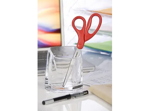 Schaar Scotch 18cm universeel rood blister
