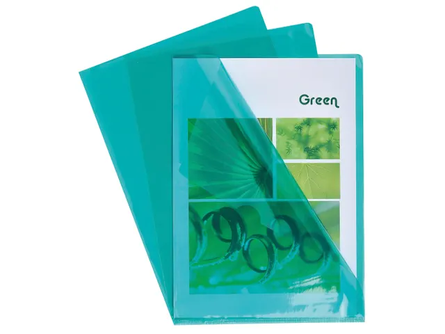 PK 10 L-map glad PVC 13/100 A4 groen