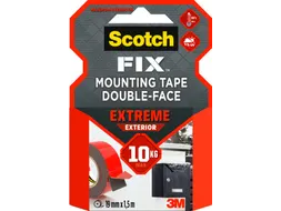 Plakband Scotch Extreme Exterior 19mm x 1,5m dubbelzijdig