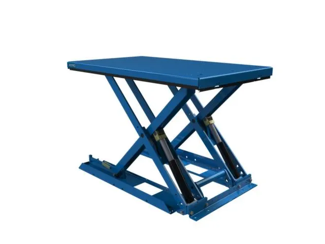 Table élévatrice extra-plate force 2t Lxl 1400x1200mm H de levage 80
