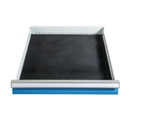 geribbelde rubberen mat,v. lade,BxD 600x600mm