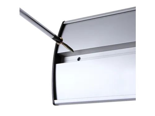 Informatiebord Office Curved A4 zilver