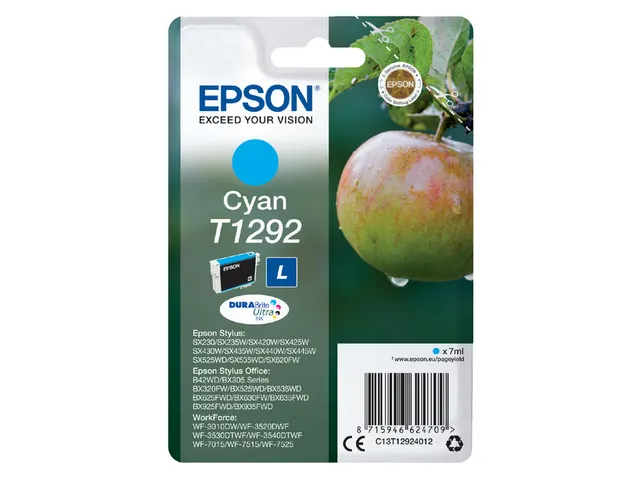 Inktcartridge Epson T1292 Blauw C13T12924012