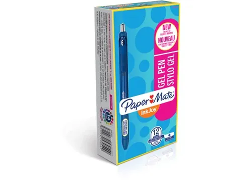 roller InkJoy Gel medium blauw (pure blue joy)