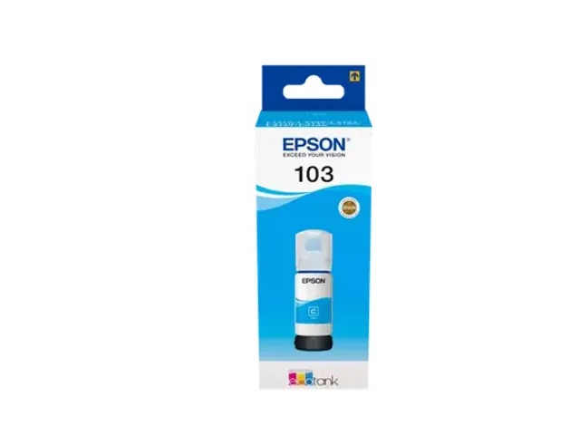 C13T00S24A10 EPSON 103 EcoTank inktfles cyaan 65 ml