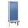 PBM-locker met bank,HxBxD 2120x800x815mm,2vak,vak B 400mm,draaigrendel