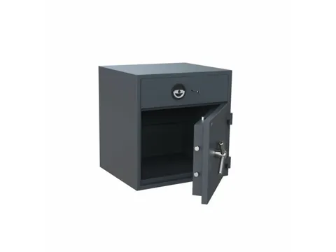 Salvus Tivoli 1 Afstortkluis elektronisch slot 67x65x55cm Grafietgrijs