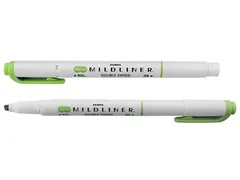 MILDLINER markeerstift groen dubbele punt