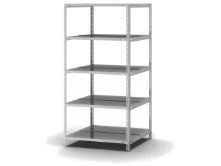 dossierstelling,grondveld,HxBxD 1500x750x600mm,vaklast 90kg - 2