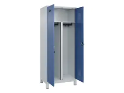 PBM-locker,HxBxD 1950x800x500mm,2vak,vak B 400mm,draaigrendel