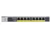 NETGEAR GS108LP, Unmanaged, Gigabit Ethernet (10/100/1000), Power over