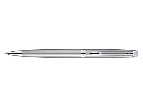 Balpen Waterman Hémisphère Stainless Steel CT Medium Blauwe inkt