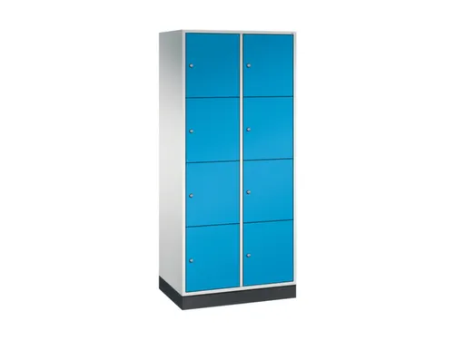 grootvolume-lockersysteem,RAL 7035/RAL 5012,HxBxD 1950x820x500mm