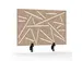 Ecran de séparation acoustique motif découpé 60x75cm Sable