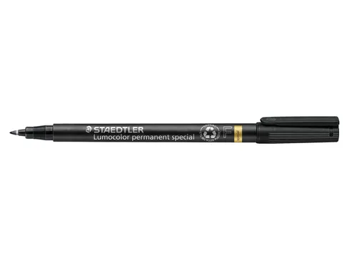 Viltstift Staedtler Lumocolor permanent special 319 F Zwart 0.6mm