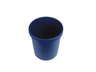 Kunststof Prullenmand 30 Liter H X Ø 405x 350mm Pp Blauw - 1