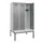 locker met bank,HxBxD 2120x1200x815mm,3vak,vak B 400mm,cilinderslot